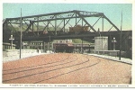 Easton, Pa.  (South) 3rd St. Bridge-L.V. Station 1916