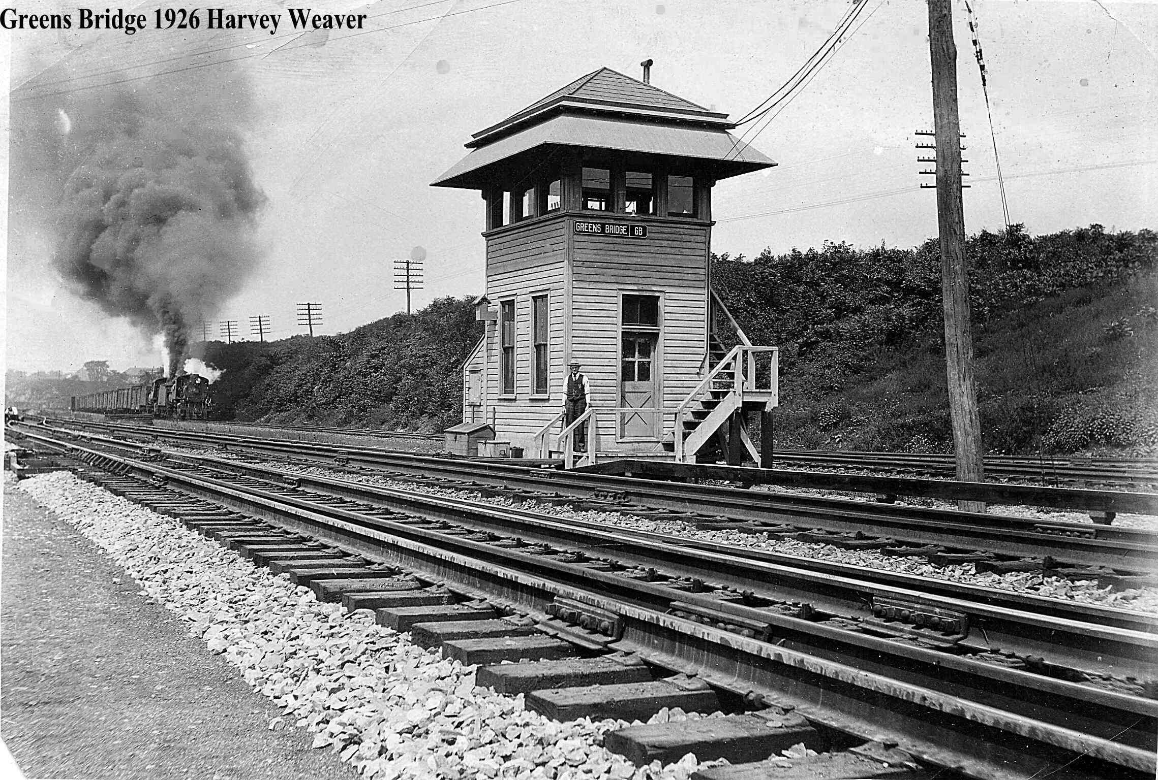 Weaver, Harvey.,  Greens Bridge Tower 1925.