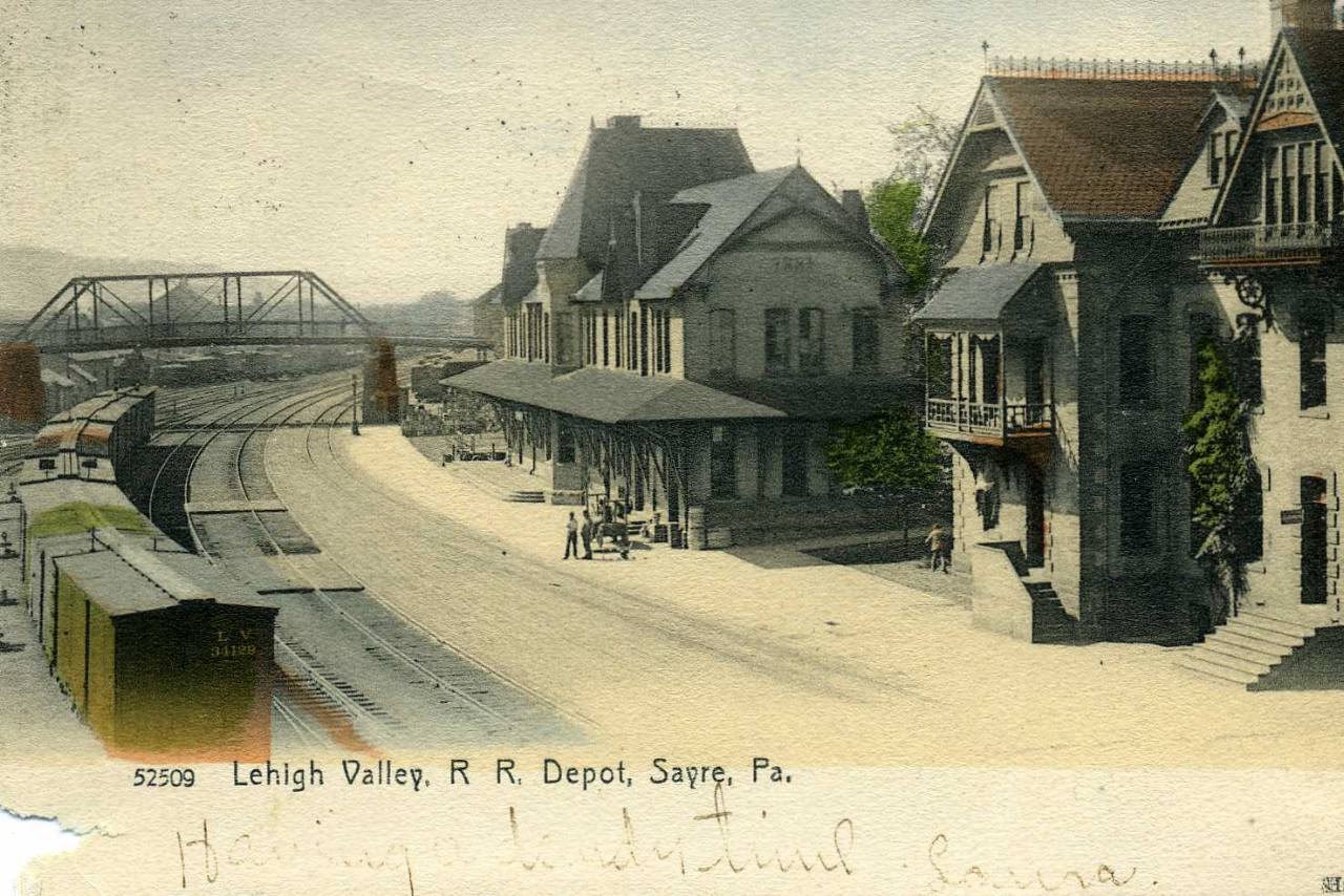 Sayre, Pa. Station and Div Offices